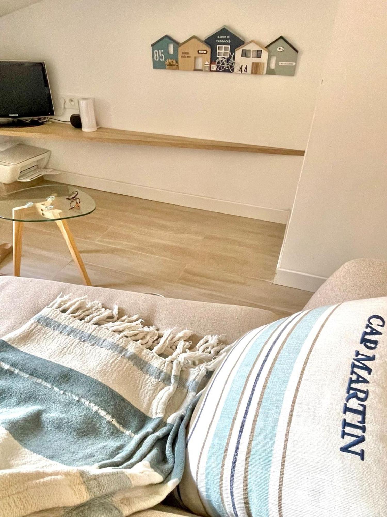 "Charmant Studio Moderne" Centre, Proche Plage Menton Dış mekan fotoğraf